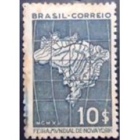 1940 C 0155 Mapa do Brasil N