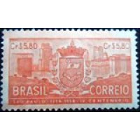 1954 C 0332 4º Centenário São Paulo 5.80 M tintado