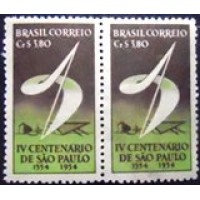 1953 C 0294 4ª Centenário São Paulo 3, 80 M PR