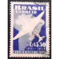  1956 C 0377 Correio Aéreo Nacional Militar U