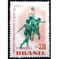 1957 C 0393 Mundial Feminino Basquete N