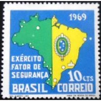 1969 C 0644 Exército Brasileiro M