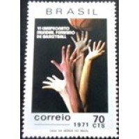 1971 C 0698 Mundial Feminino de Basquete M
