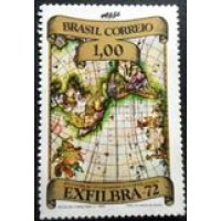 1972 C 0750 Carta do Brasil 1 M