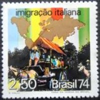 1974 C 0843 Imigração Italiana M 