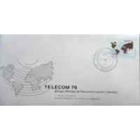 1979 FDC 186 TELECOM 79