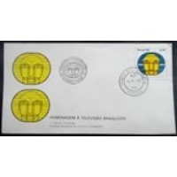1980 FDC 196 Televisão Brasileira PR 3014