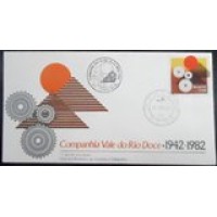 1982 FDC 253 Vale do Rio Doce 