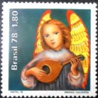 1978 C 1071 Anjo e Alaúde N 