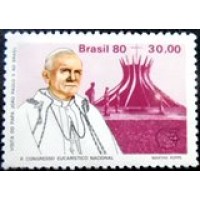 1980 C 1152  Papa em Brasília M