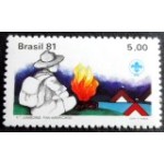 1981 C 1187 Escoteiro e Fogueira M