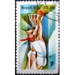 1983 C 1329 Mundial Feminino de Basquete azul U