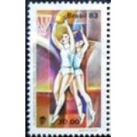 1983 C 1330 Mundial Feminino Basquete vermelho N