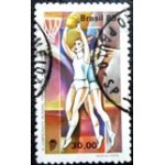 1983 C 1330 Mundial Feminino de Basquete vermelho U