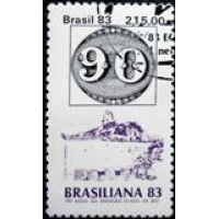 1983 C 1337  Brasiliana 83 90 Réis MCC