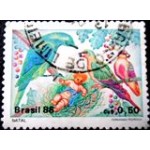 1986 C 1530 Pássaros e Jesus U