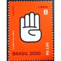 2020 C 3918 Letra B em Libras M