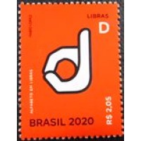 2020 C 3921  Letra D em Libras M
