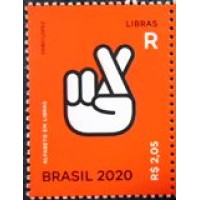 2020 C 3935 Letra R em Libras M
