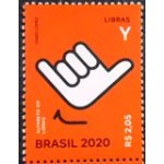 2020 C 3943 Letra Y em Libras M