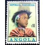 1961 AO 0425 Girls of Angola 10 U
