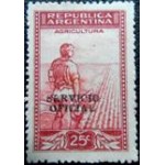 1937 AR 0043 Agriculture 25 ovpt. D N SEV