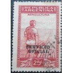 1937 AR 0043 Agriculture 25 ovpt. D U SEV