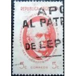 1938 AR 0434 Domingo Faustino Sarmiento 5 U