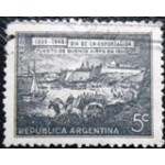 1943 AR 0480 Buenos Aires Harbor in 1800 U