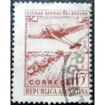 1948 AR 0528 Plane over Iguacu Falls U SEV