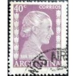 1952 AR 0596 Eva Perón 40 U
