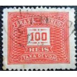 1926 BR X 0059 Taxa Devida Horizontal 100 U