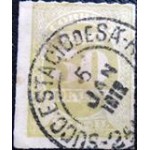 1890 BR X 0012 Taxa Devida Cores 50 U