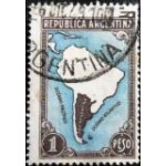 1942 AR 0505 South America Map Without Borderlines U SEV