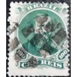 1866 R 0027 Dom Pedro II 100 U 1