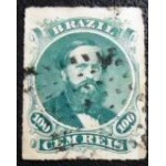 1876 R 0034 Dom Pedro II 100 U