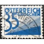 1930 AT 0151 Digit & Triangles 35 P U