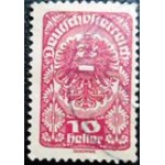 1919 at 0259 Coat of arms 10 X U