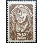 1919 AT 0267 Coat of Arms and Allegory 30 X U