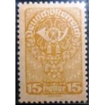1920 AT 0262 Coat of Arms and Allegory 15 Y M 