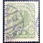 1921 AT 0314 Coat of arms 1½ U sev