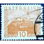 1929 AT 0499 Güssing Castle brown orange U