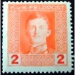 1917 AT AH 0054 Emperor Karl I 2 FA M