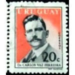 1959 UY 0851 Carlos Vaz Ferreira 20 U