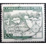 1959 CL 0557 Strait of Magellan Map 50 U