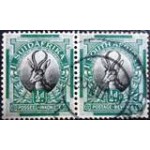 1930 ZA 0045 Springbok's Head U SET