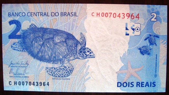 Cédula 2 Reais Brasil 2010 C 333 43964