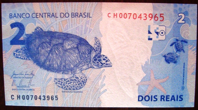 Cédula 2 Reais Brasil 2010 C 333 43965