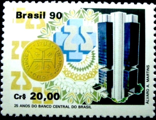 Selo postal COMEMORATIVO do Brasil de 1991 - C 1675 N