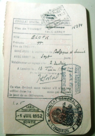 Selo consular da França de 1952